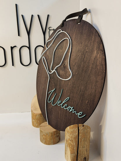 Welcome Sign For Dog Lovers