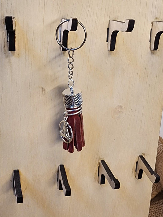 Extra Short Genuine Leather Tassel