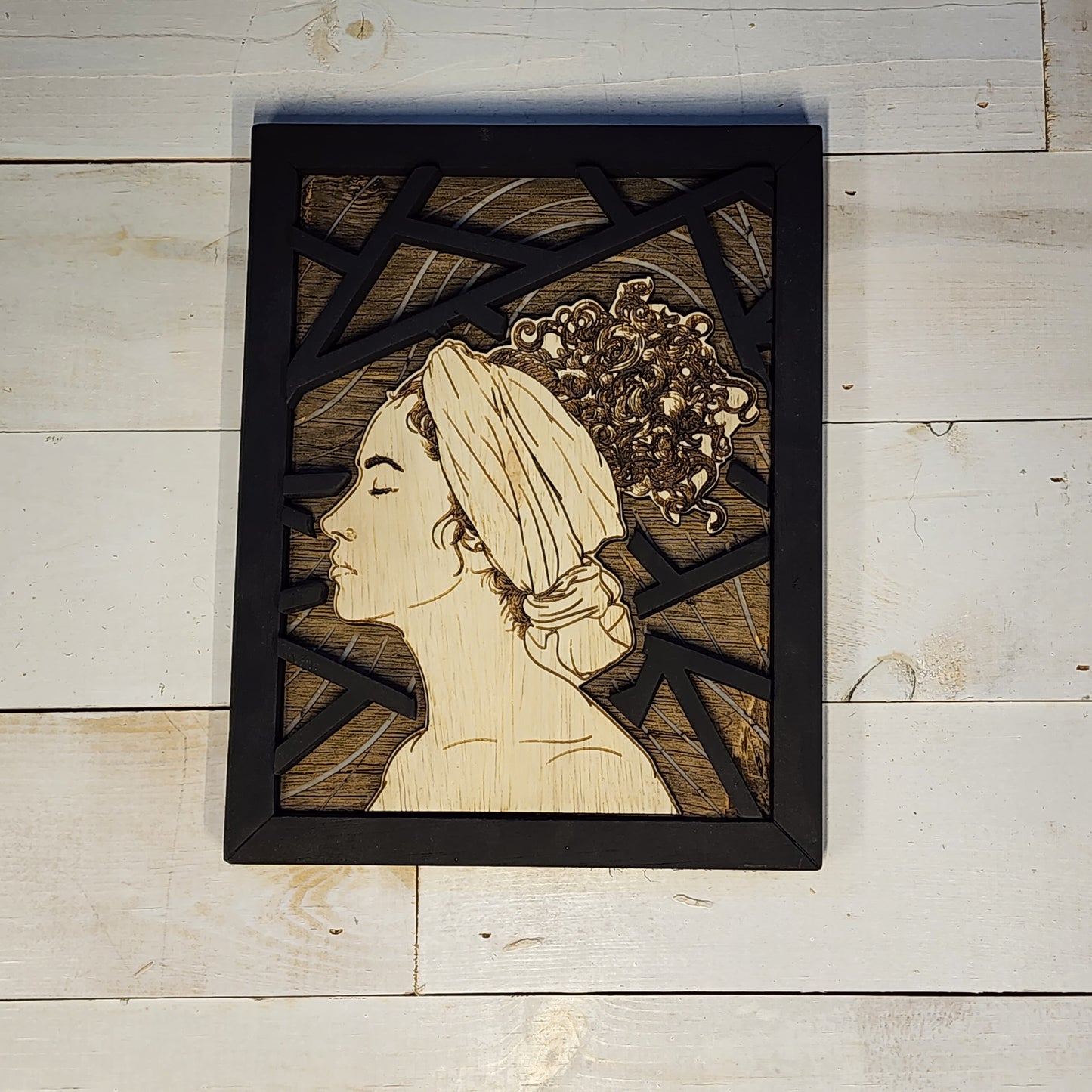 Dimensinal Woman Portrait