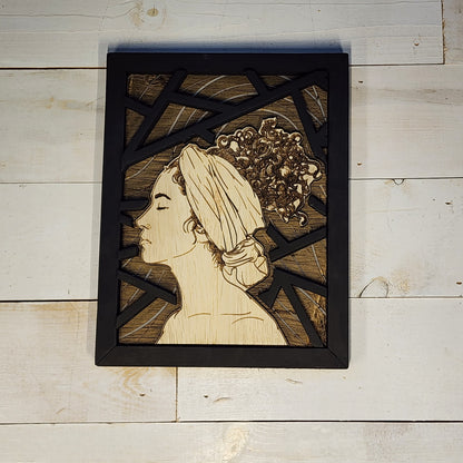 Dimensinal Woman Portrait