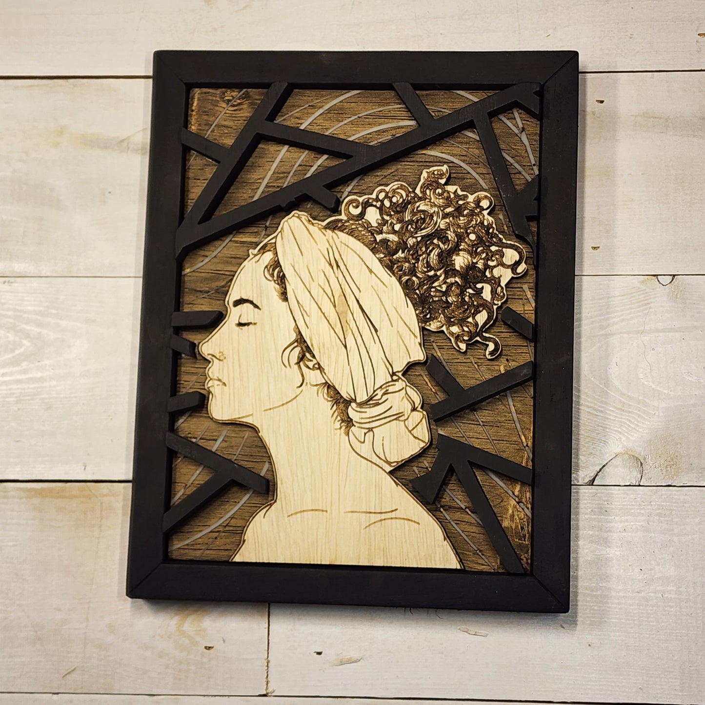 Dimensinal Woman Portrait