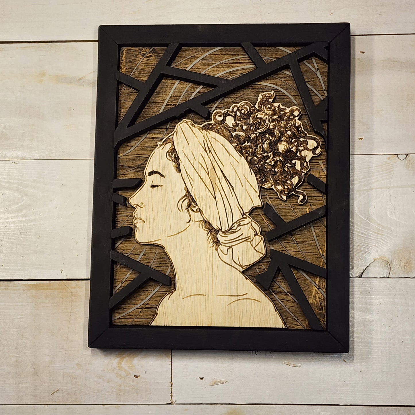 Dimensinal Woman Portrait