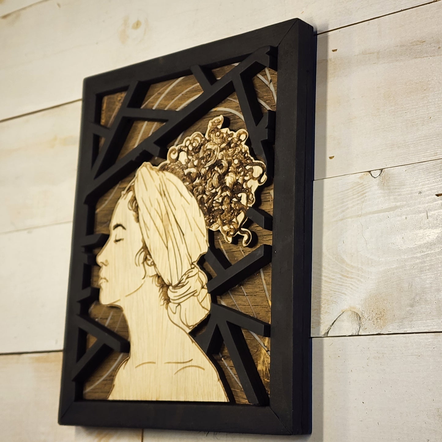 Dimensinal Woman Portrait