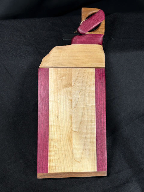 Small Cutting Board with Integrated Hanger